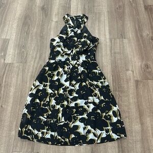 Outback Red black white and green dress size 4